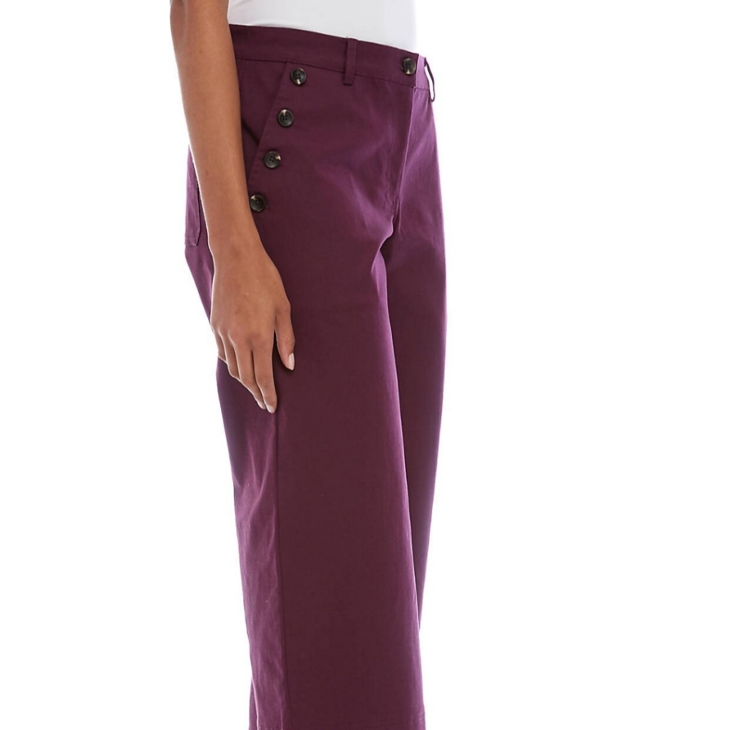 Fever Button Front Culottes